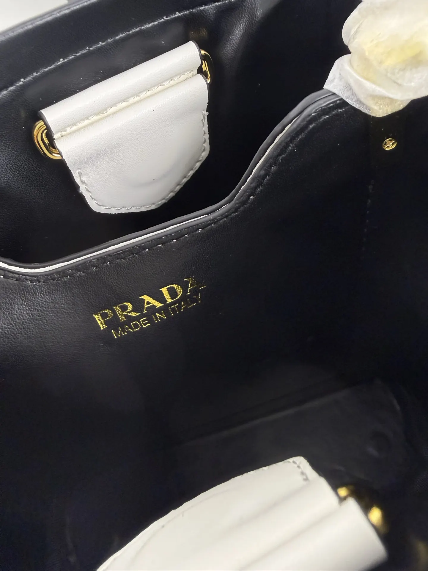 拼色 牛皮 Double Saffiano 拼色 水桶包 休闲水桶款