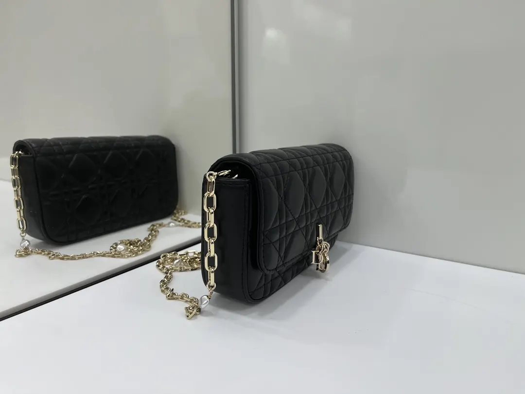 Dior Lady 羊皮 鏈條包 精致鏈條款