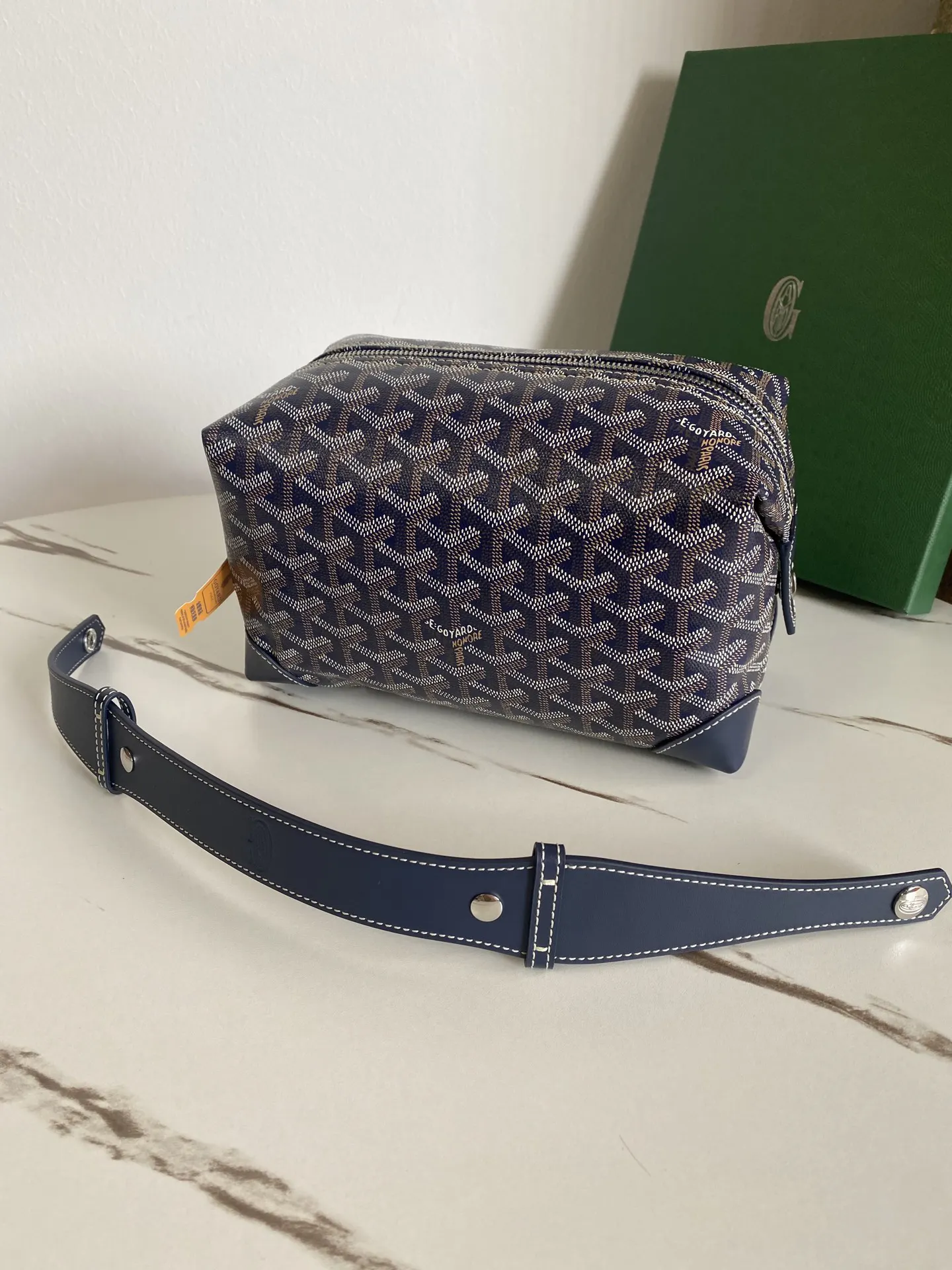 Cosmetic Pouch Leather