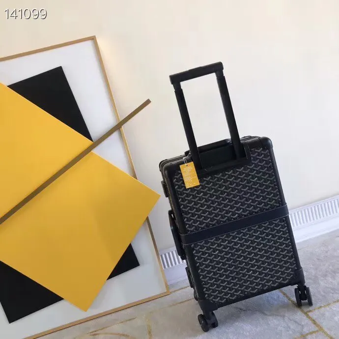 Goyard 戈雅 行李箱 拉杆箱 時尚新宠 復古形的 旅行拉杆款 輕便出行款