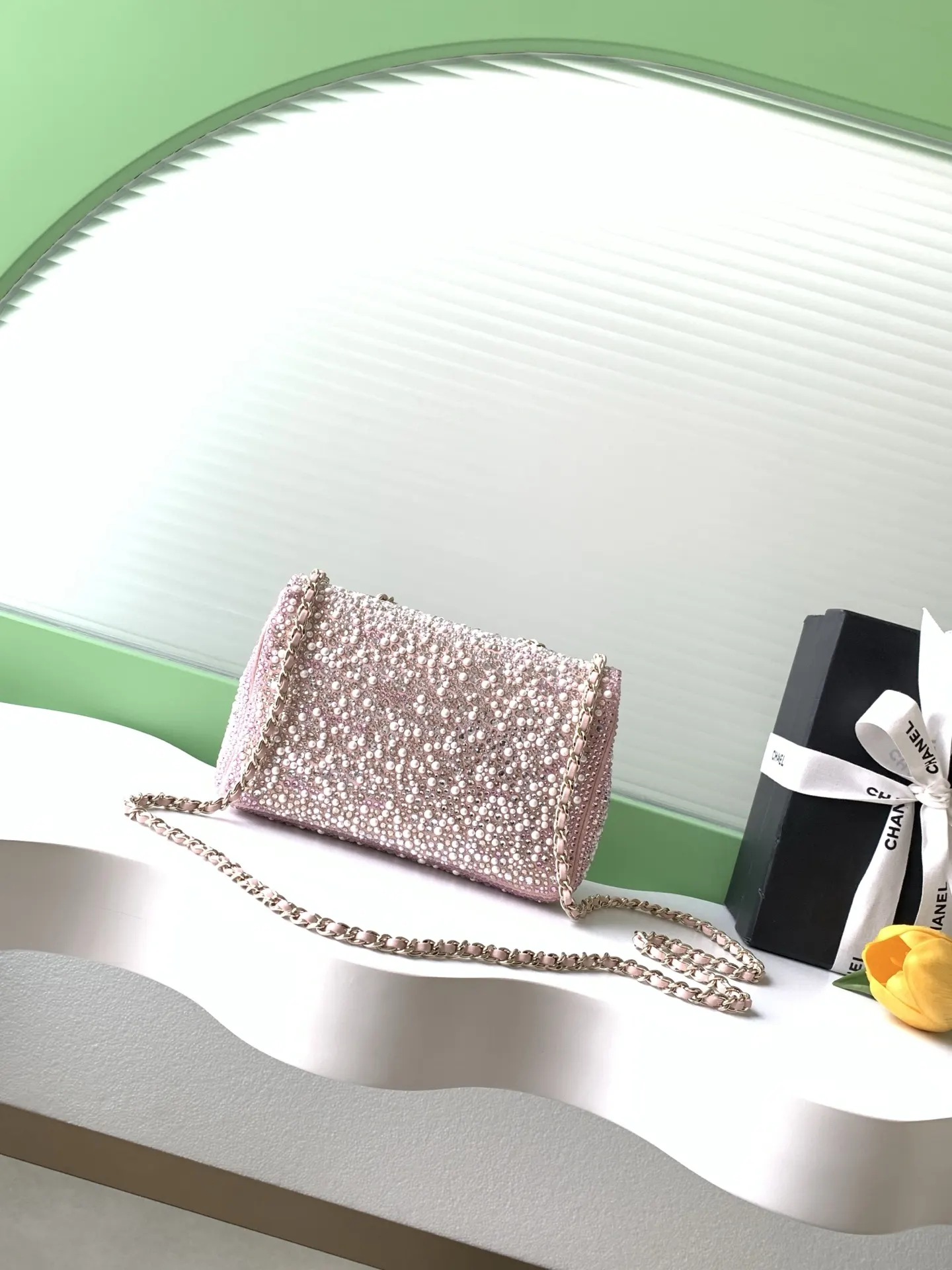 Gold Chain Bag