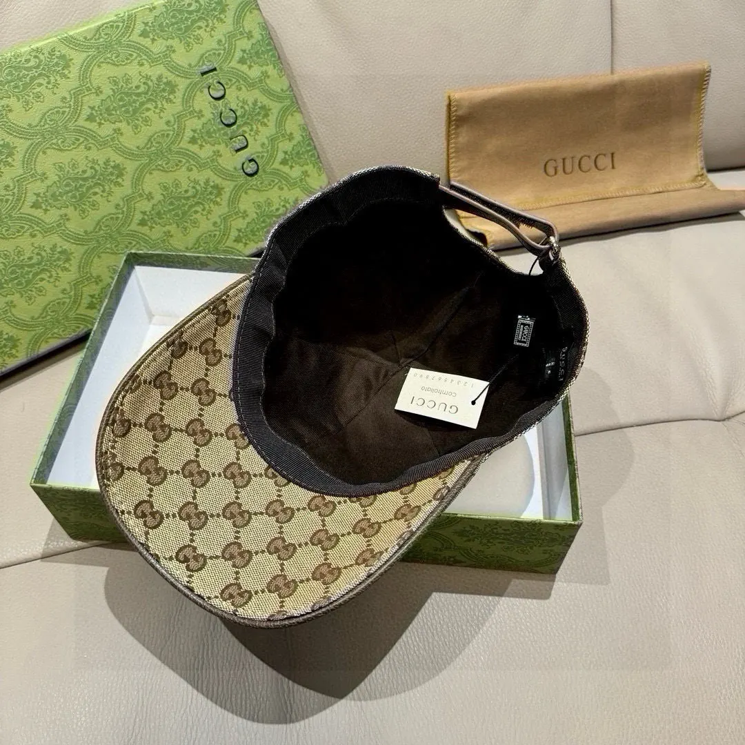 Gucci 牛皮 棒球帽 日常休閒款