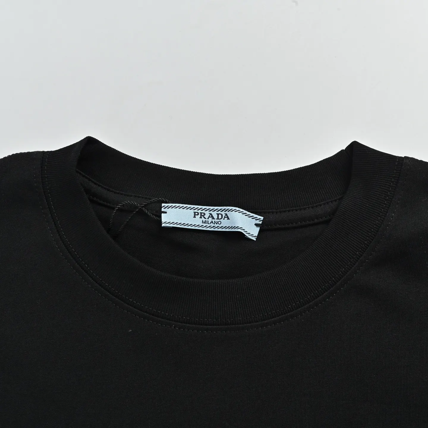 Prada Letter Short Sleeve T-Shirt