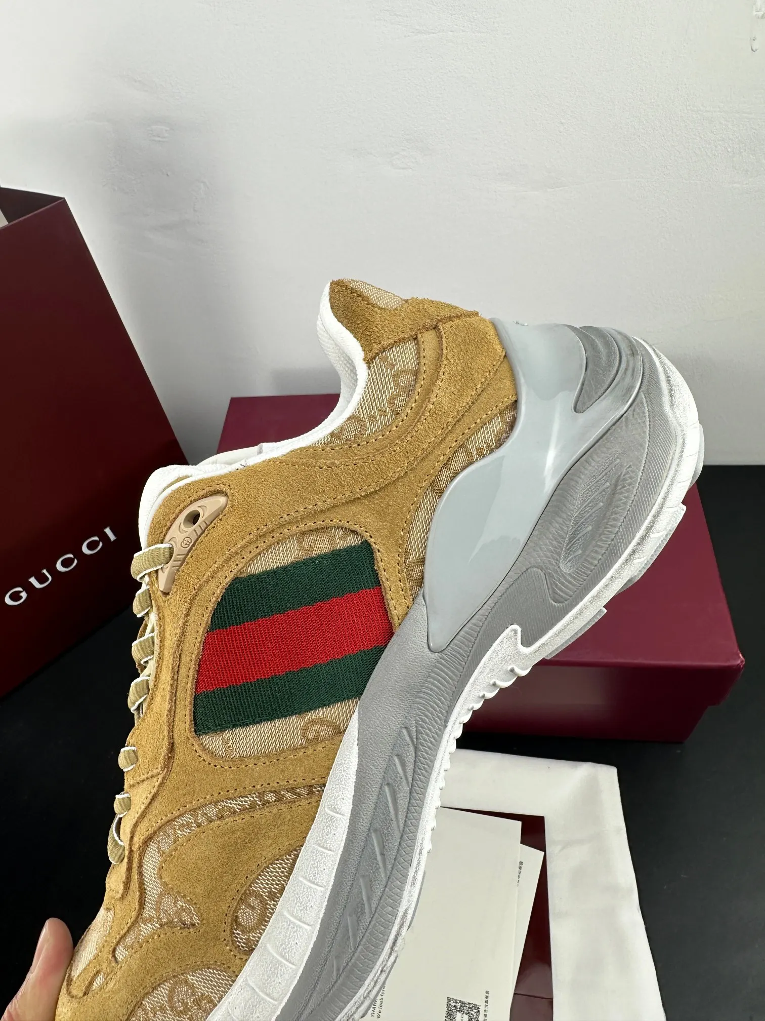 Gucci Logo休闲运动鞋 百搭款