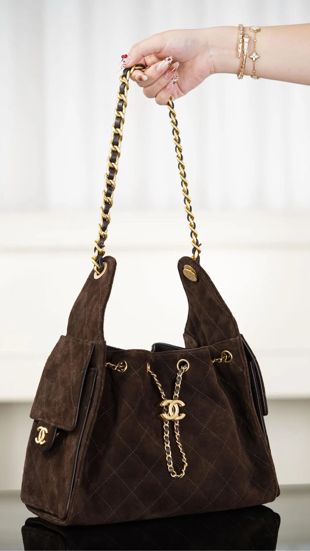 Brown Bucket Bag Casual
