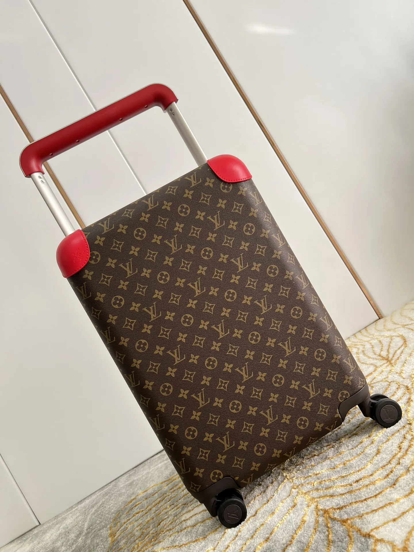 LV 老花 帆布 行李箱 旅行拉杆款 輕便出行款