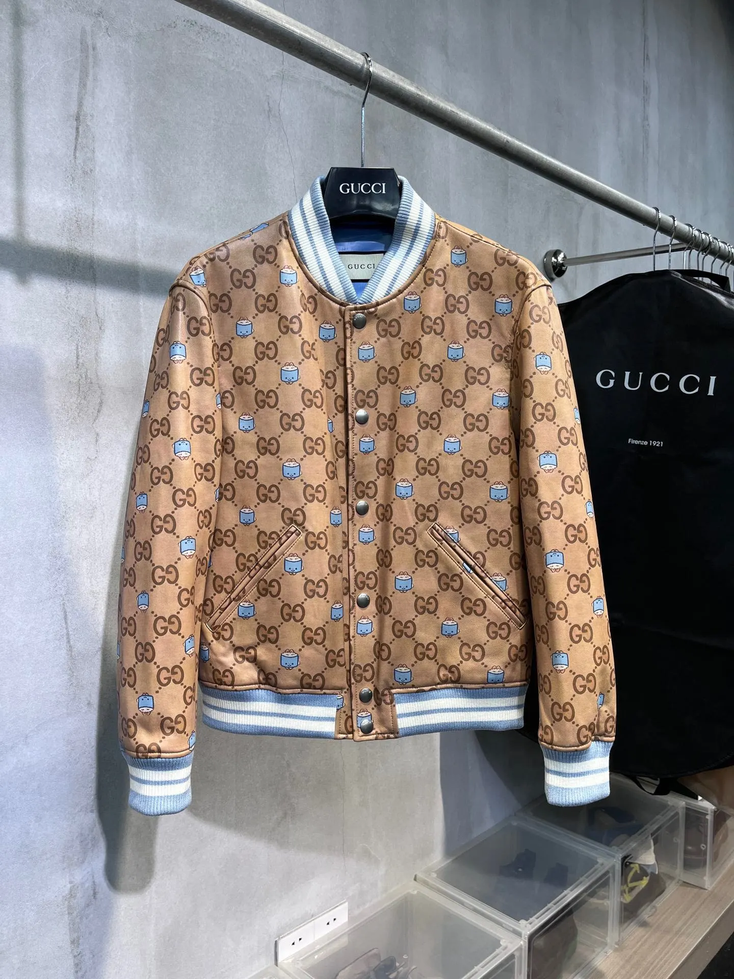 Gucci GG提花夹克外套 老花
