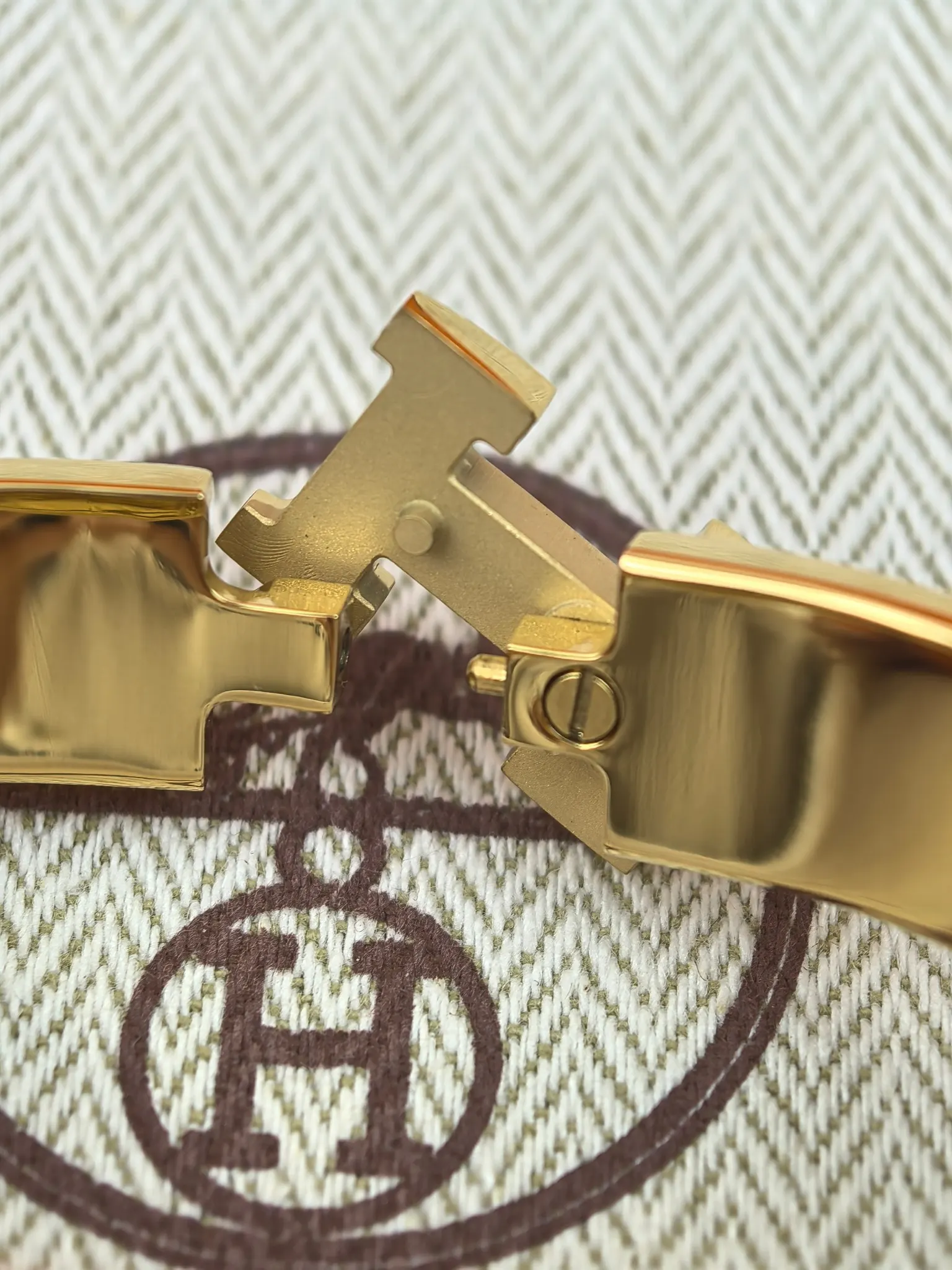 Hermès Gold Bracelet