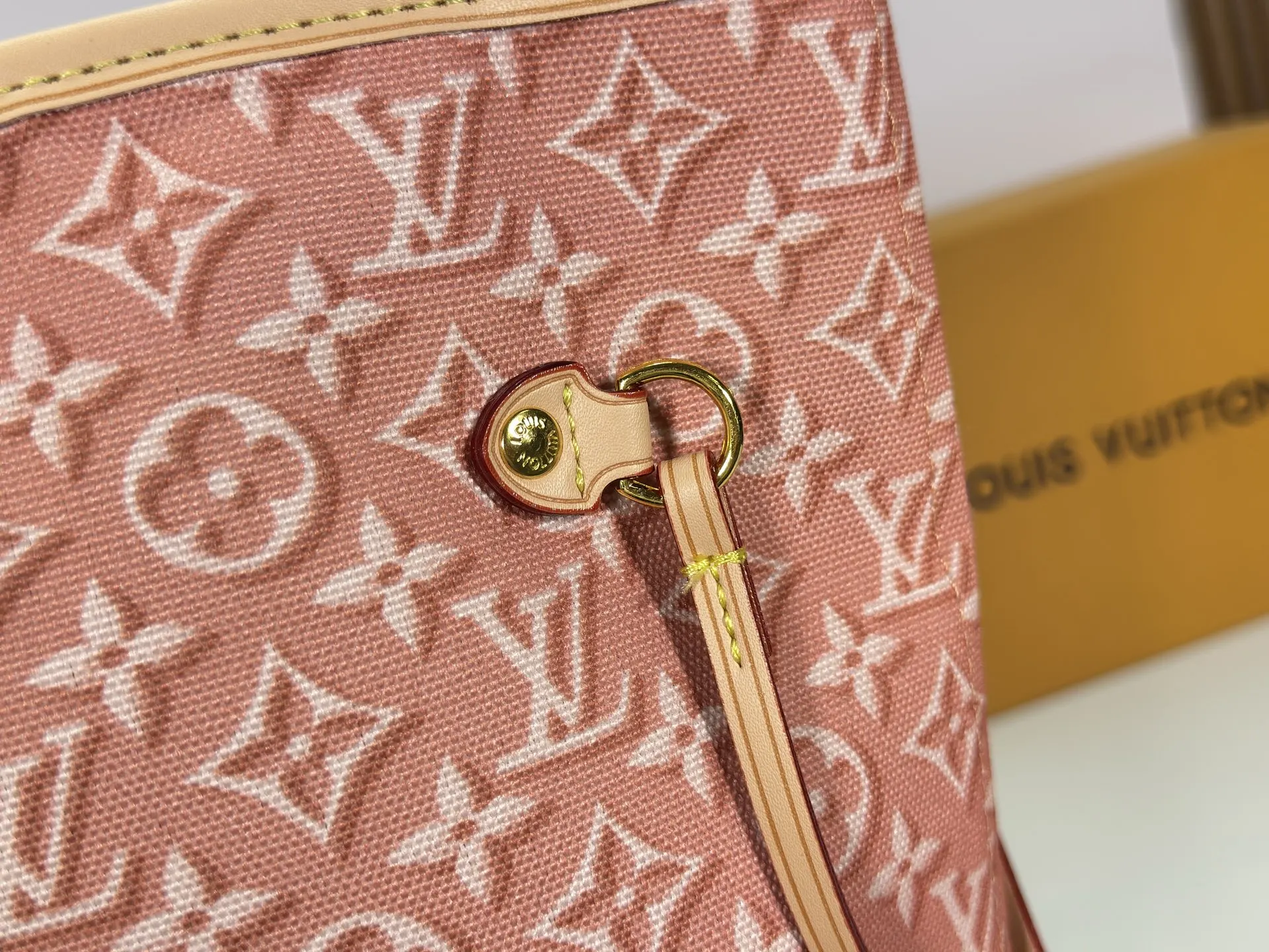Neverfull 老花 牛仔 牛皮 收纳包 旅行收纳款