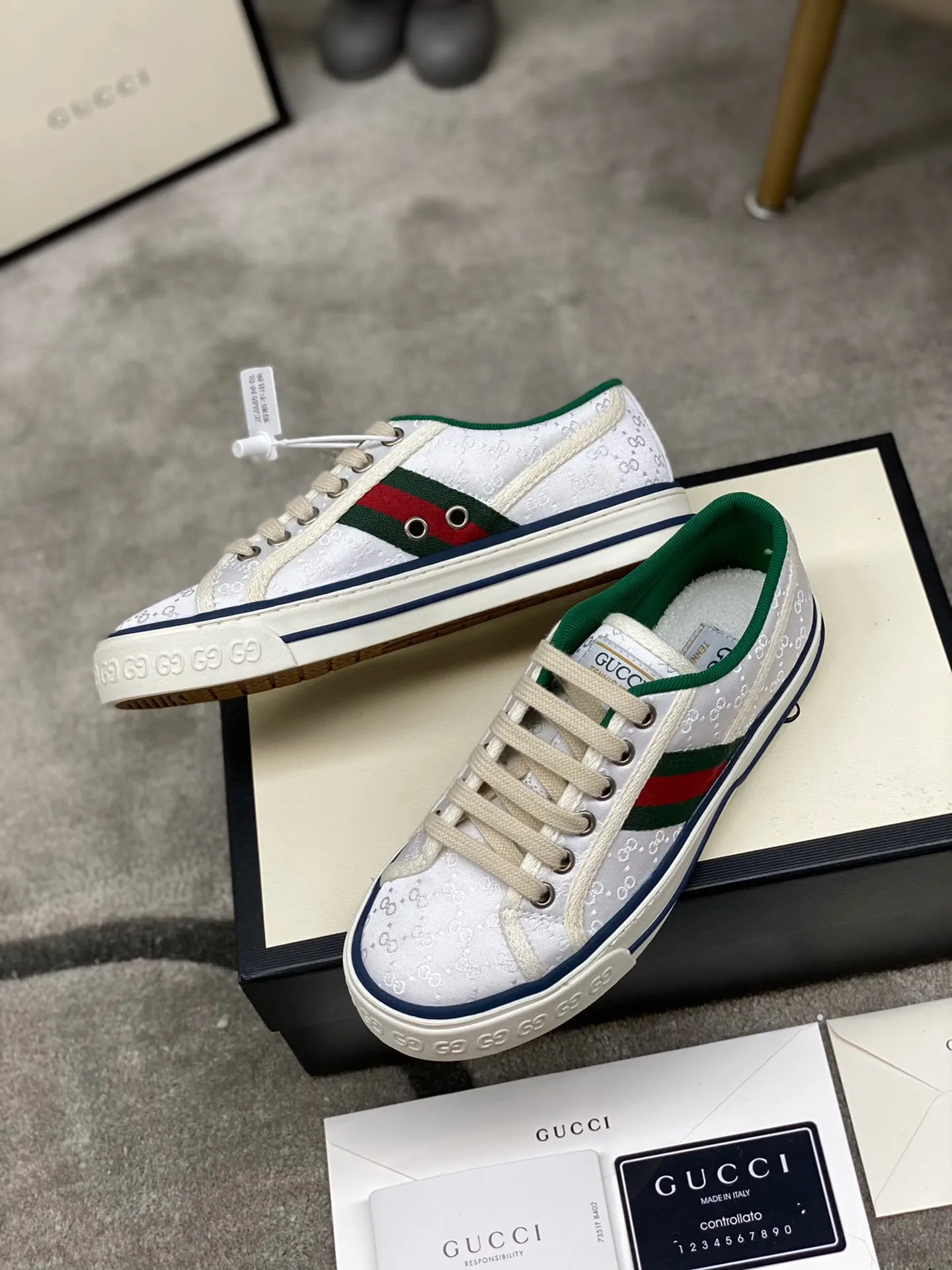 Gucci Logo休闲运动鞋