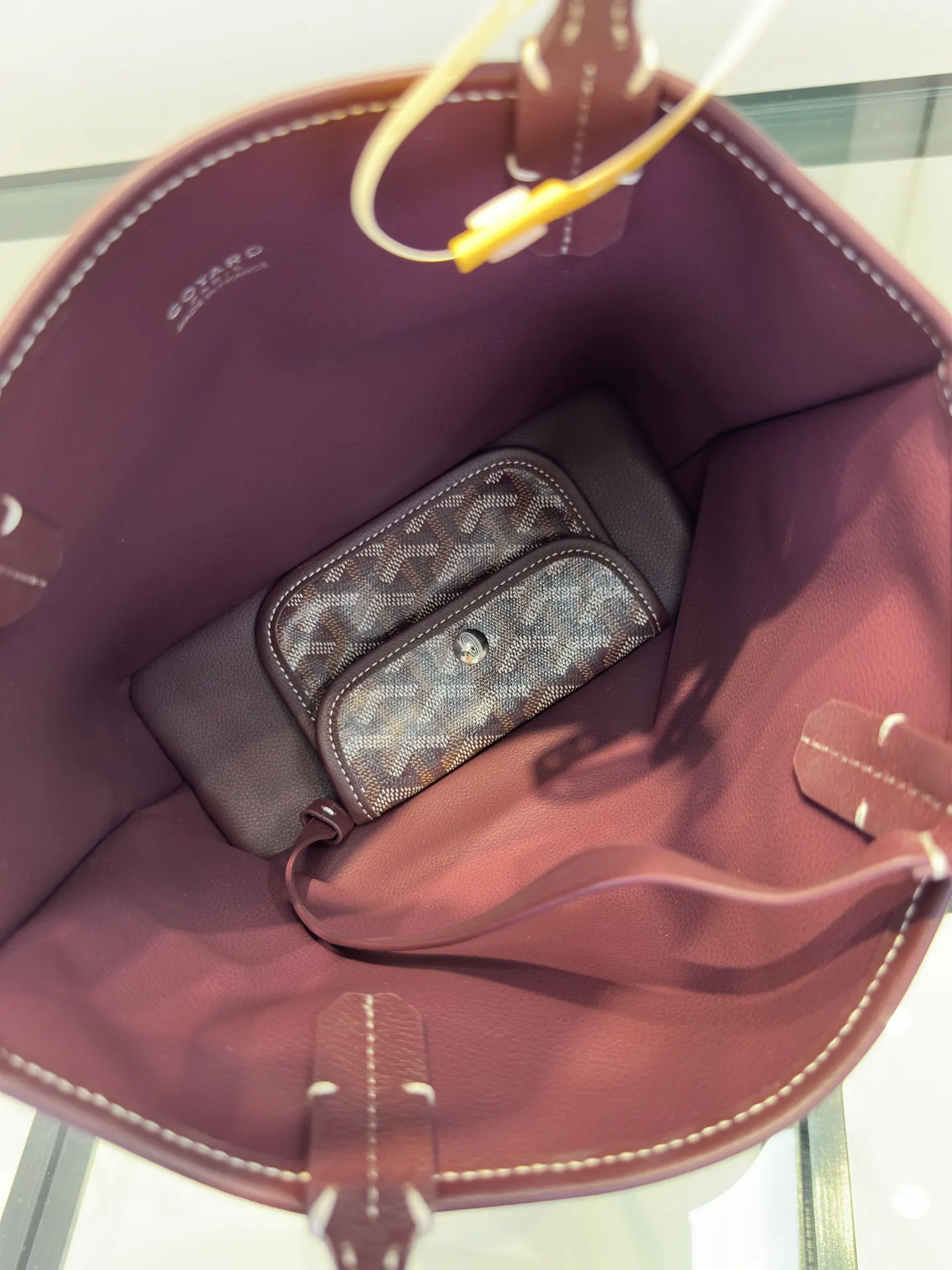 Goyard Tote Bag Leather