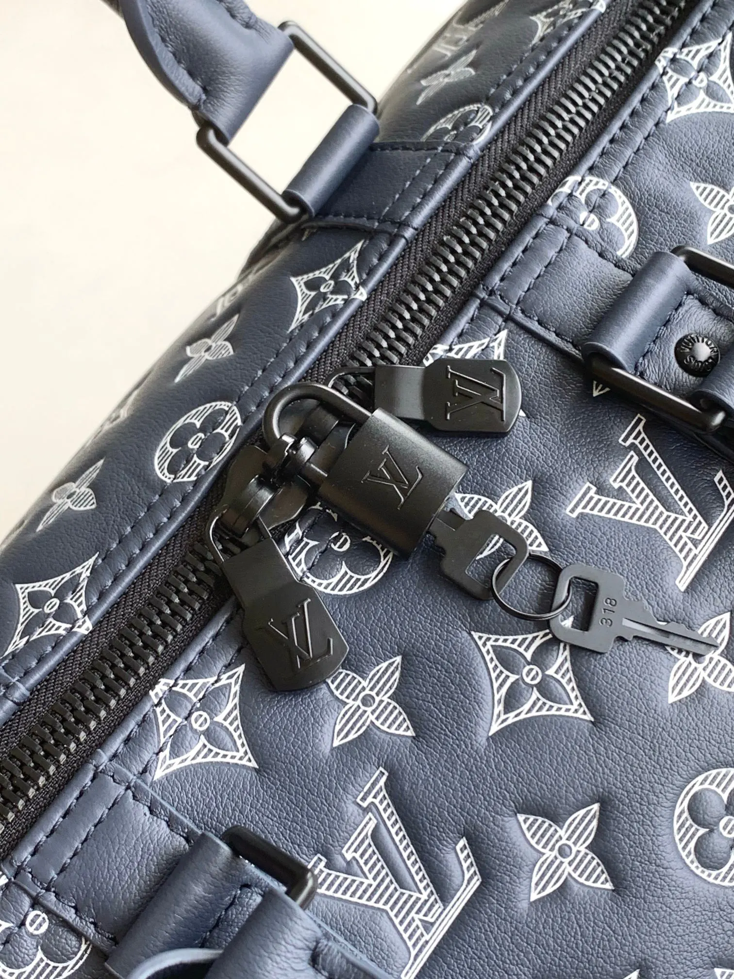 LV Keepall 白蓝配色 旅行包 大容量出行款 复古款｜ORBUYBAG 岚奢包高端时尚精品