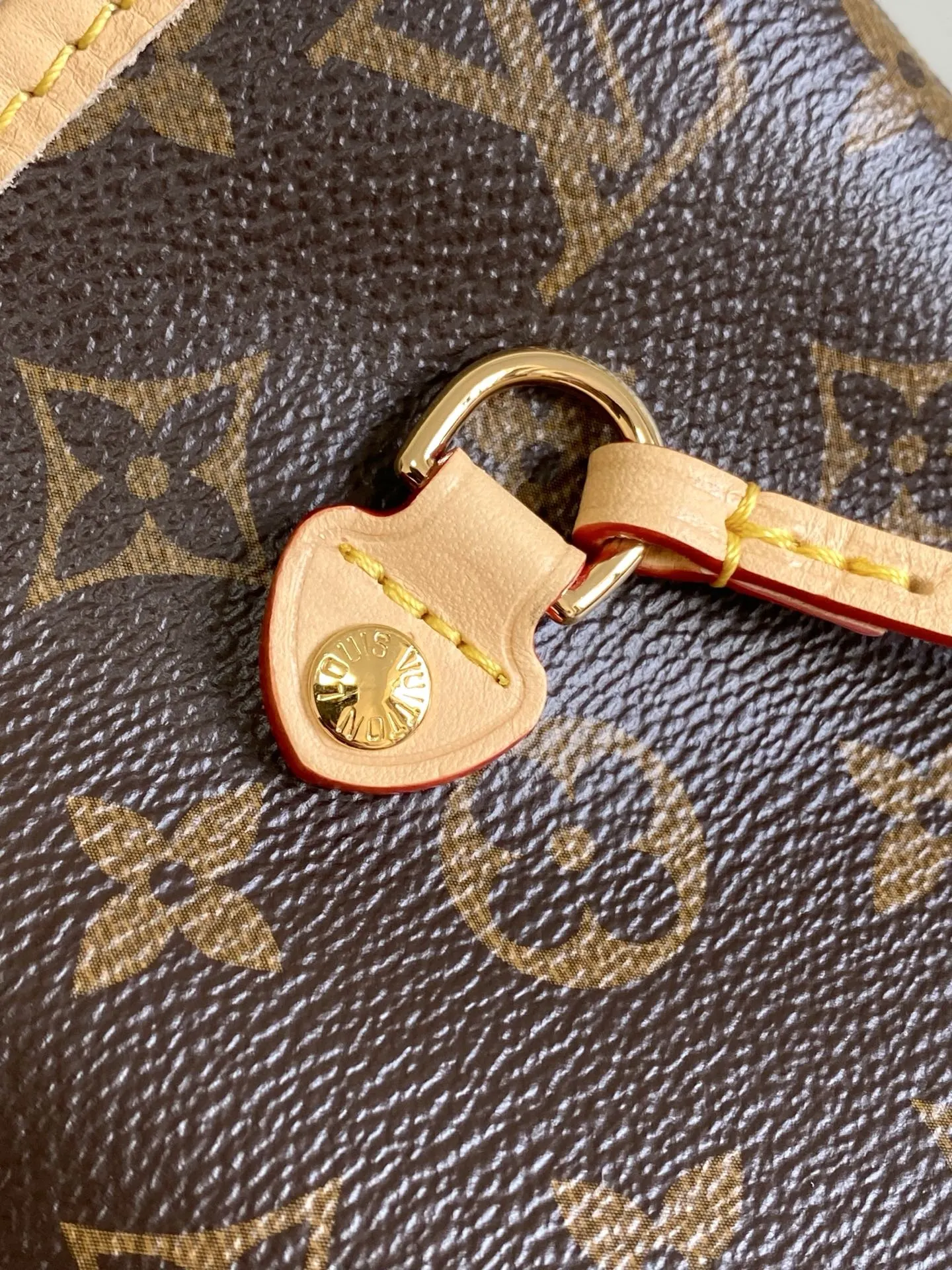 LV Neverfull 牛皮 收納包 旅行收納款