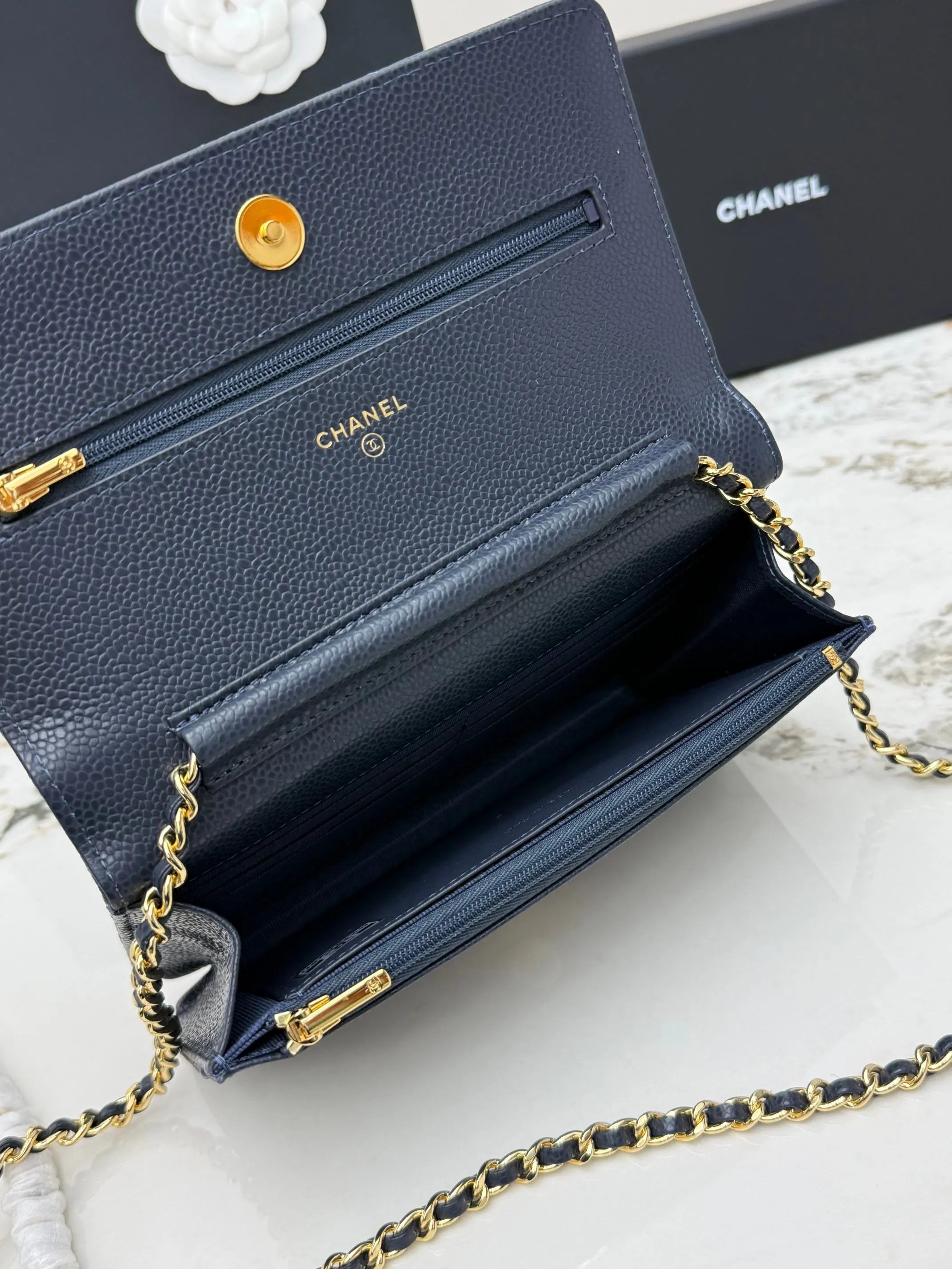 CHANEL 小牛皮 链条包 精致链条款