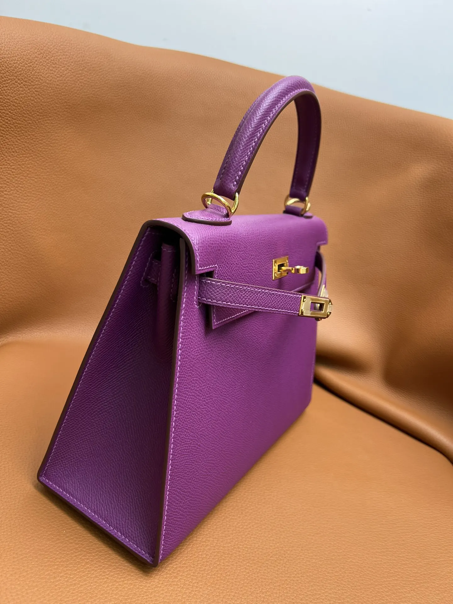 Hermès Kelly Epsom掌纹牛皮 手提包 25cm