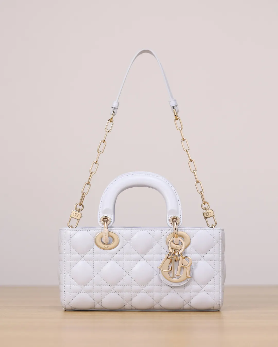Dior Lady Dior Lady 冰川蓝羊皮手袋 手提斜挎
