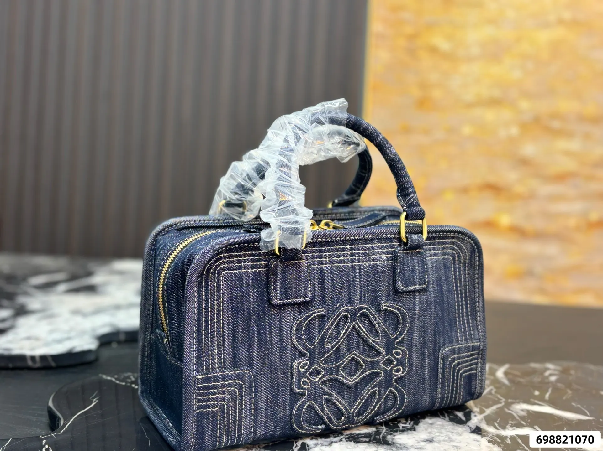 Loewe 拼色 帆布 这才是罗意威最值得入的中古包吧 斜挎包 轻便斜挎款
