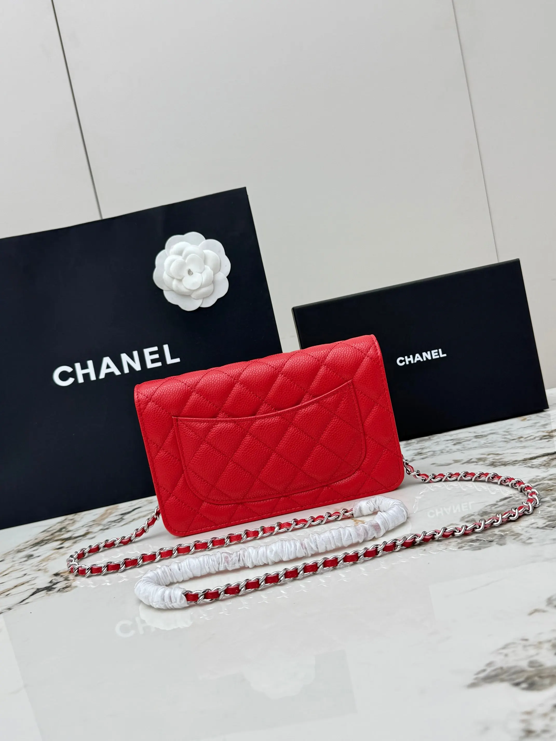 CHANEL 小牛皮 链条包 精致链条款