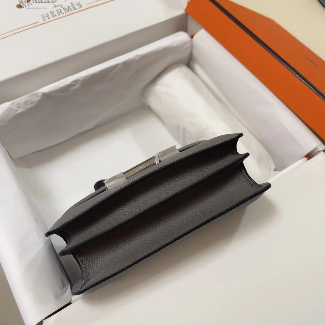 Hermès Constance Epsom掌纹牛皮 斜挎包 19cm