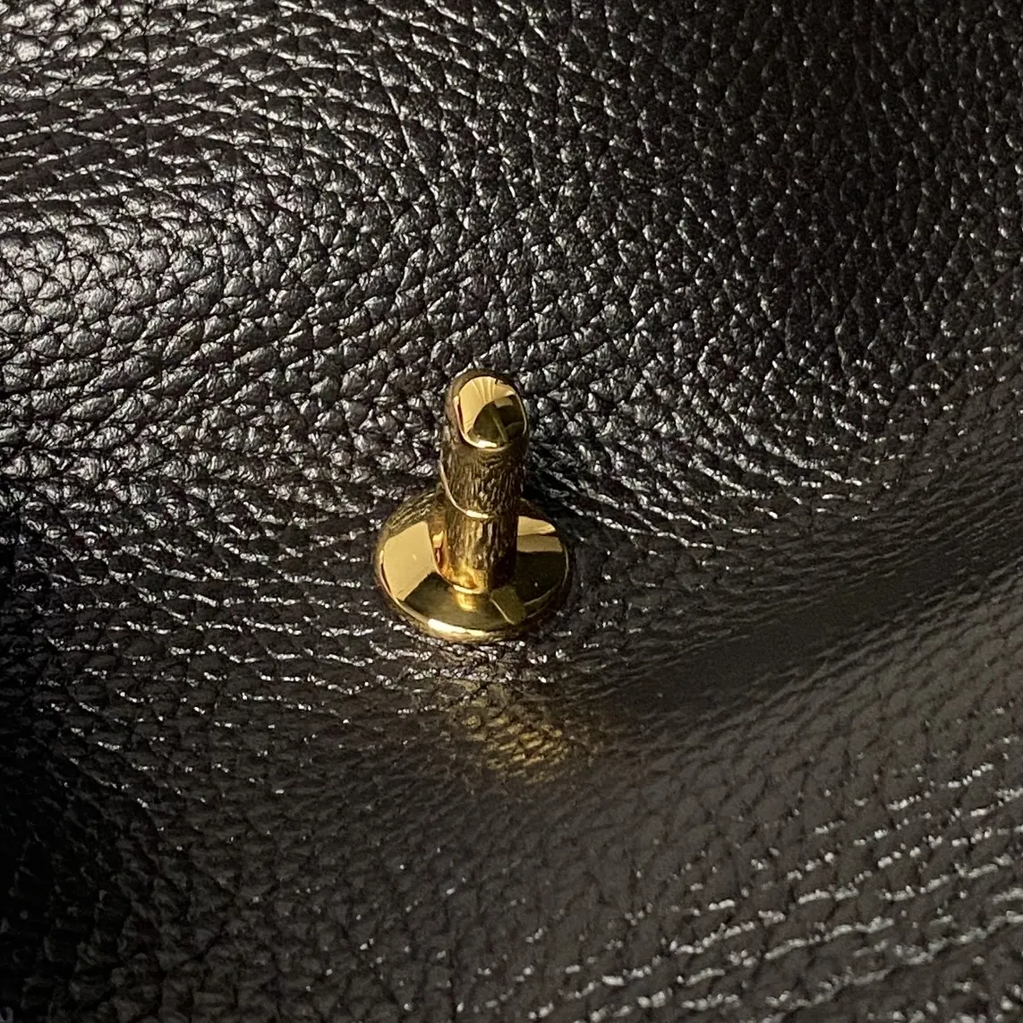 金色 牛皮 手提包 通勤手提款