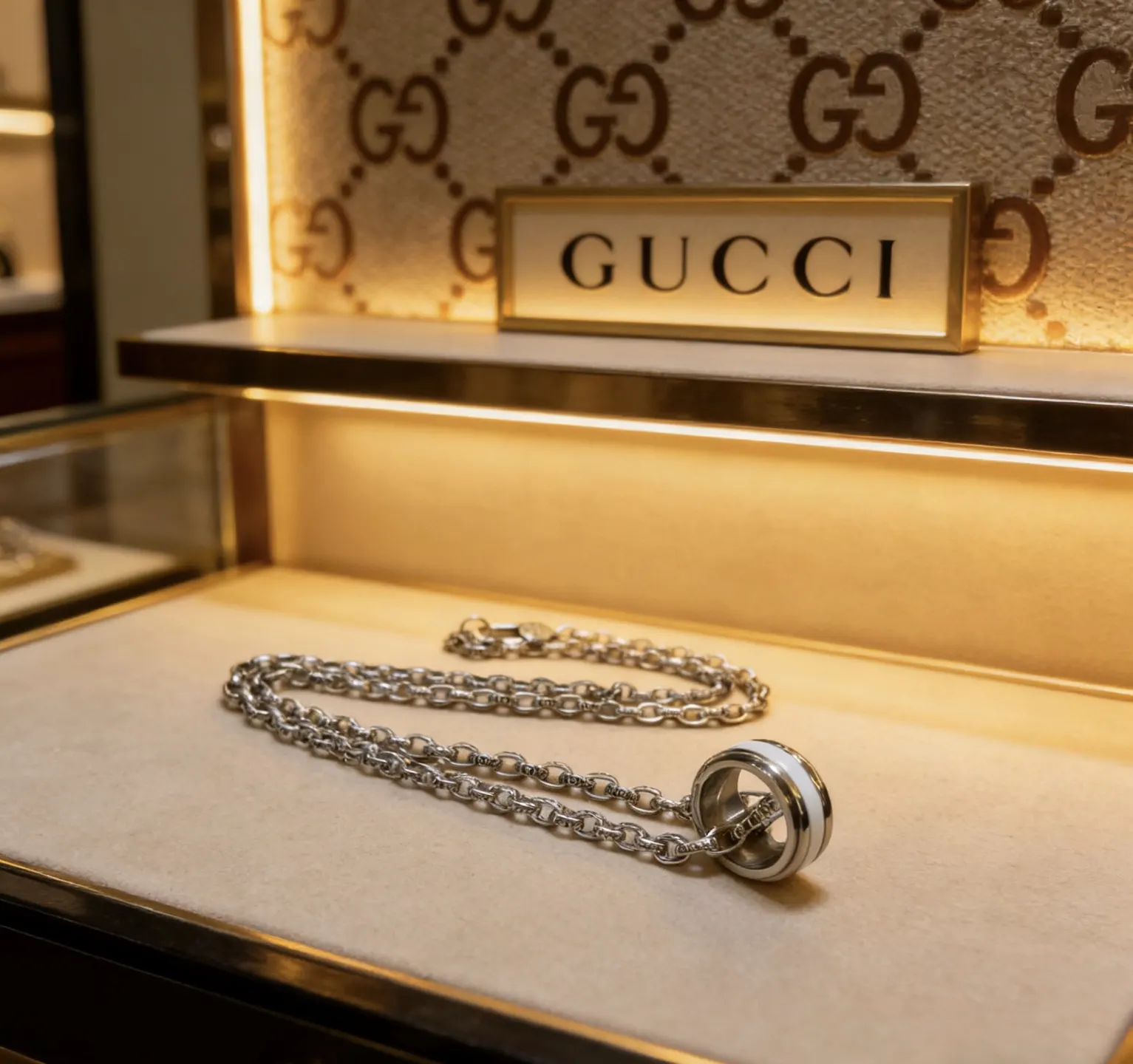 Gucci Chain Bag Shoulder Messenger Image 2 Gucci Chain Bag Shoulder Messenger Image 2
