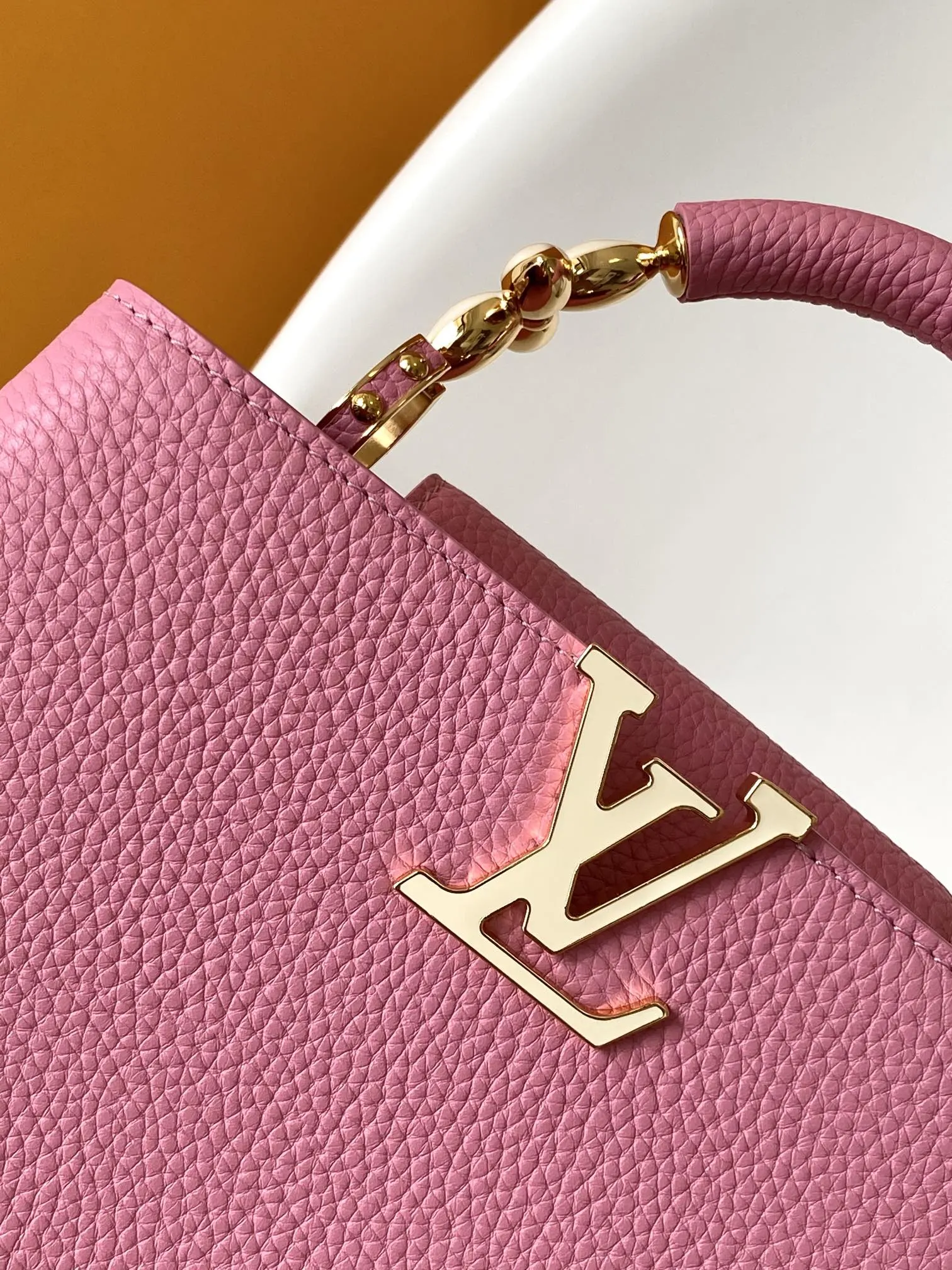 LV Capucines 黑灰配色 拉链钱包｜ORBUYBAG 岚奢包高端时尚精品