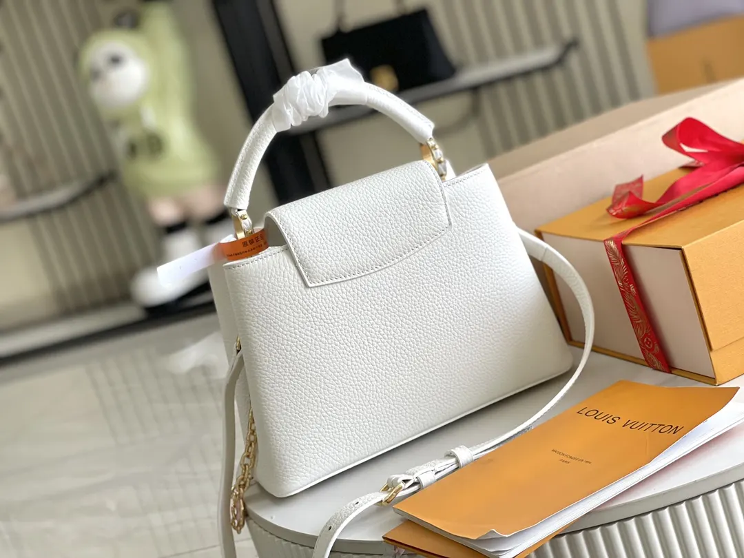 White Chain Bag