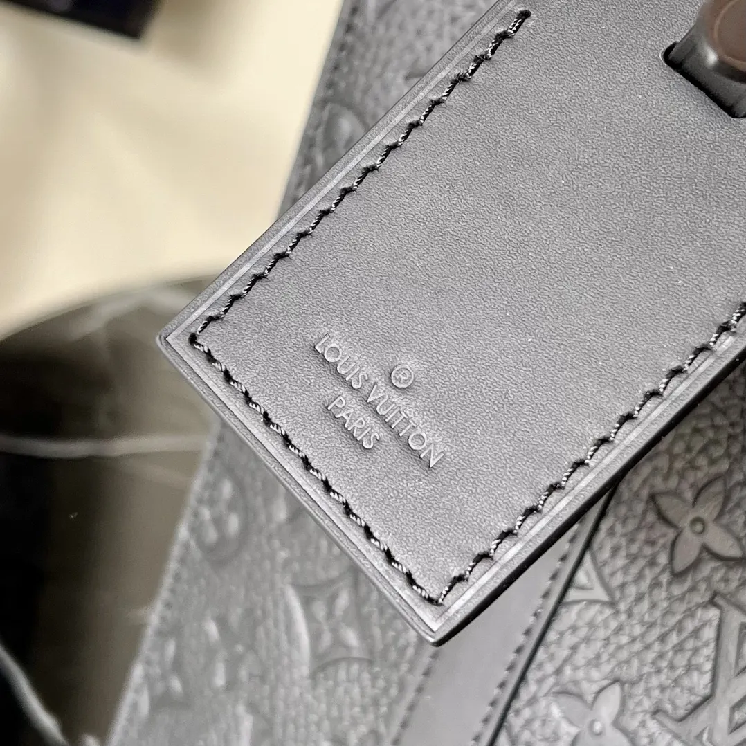 LV 帆布 全皮压花 公文包系列 手袋向典藏 商務通勤款