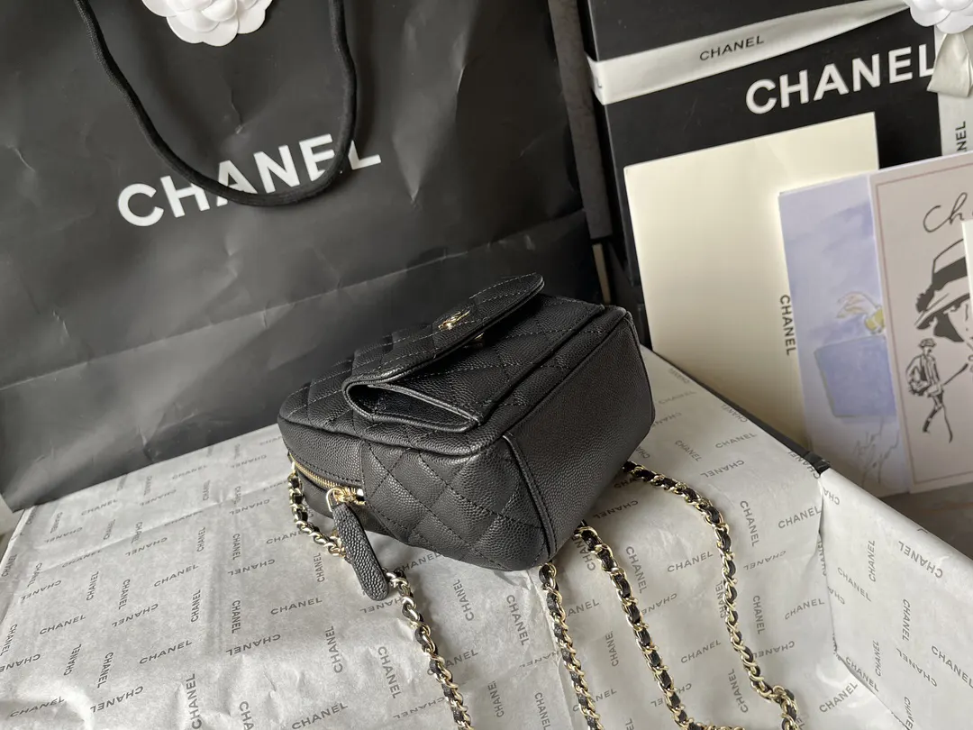 荔枝纹 法国 高端定制品 Chane 雙肩包 实用雙肩款