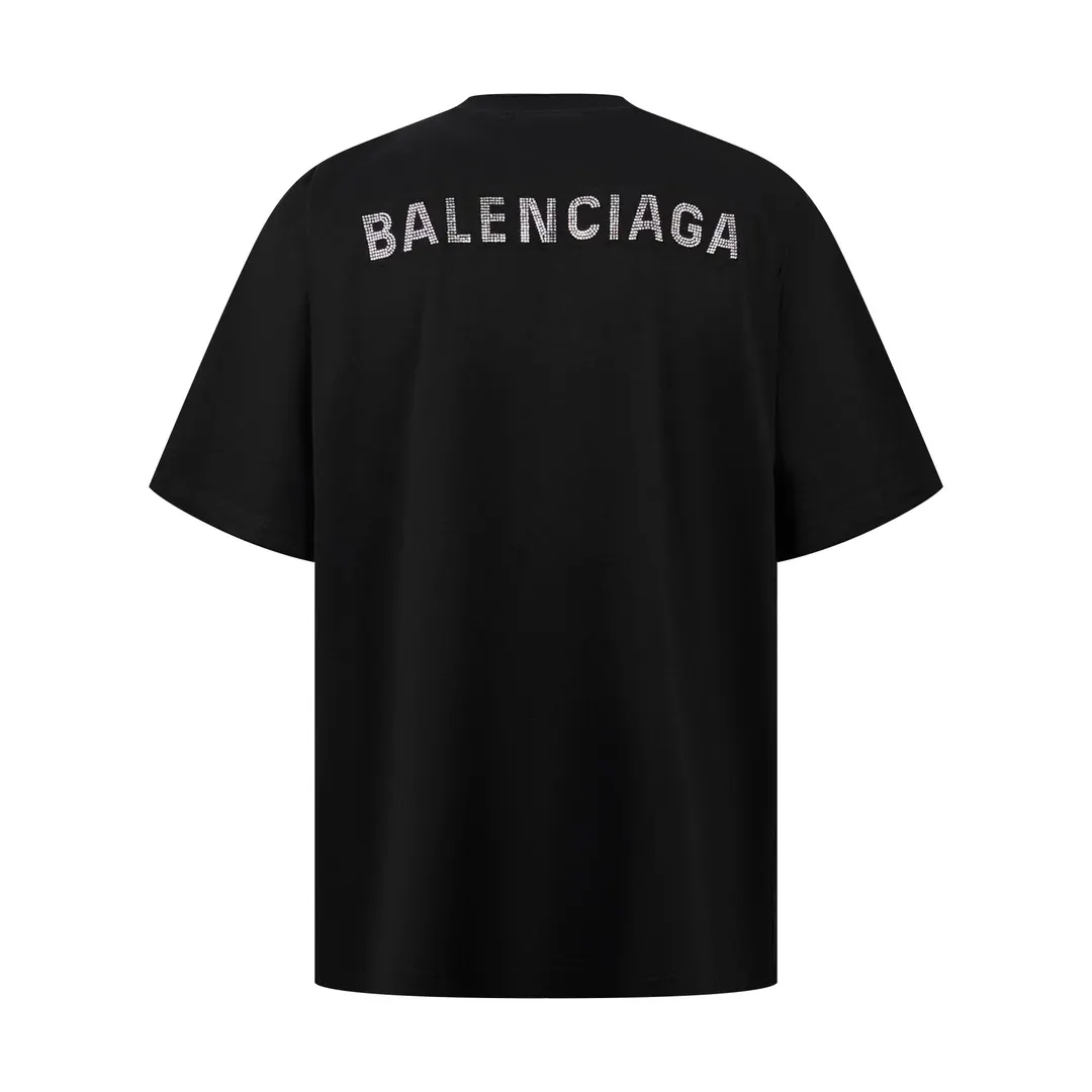 Balenciaga BLCG 纯棉 短袖T恤 宽松休闲
