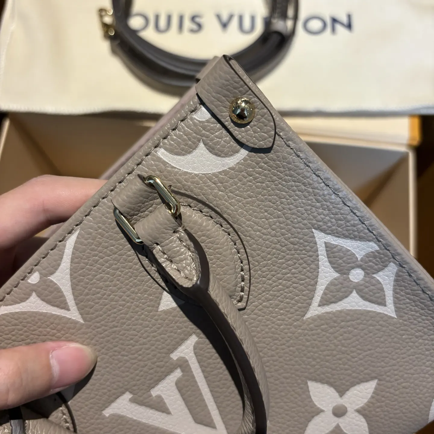 Gray Bucket Bag Casual