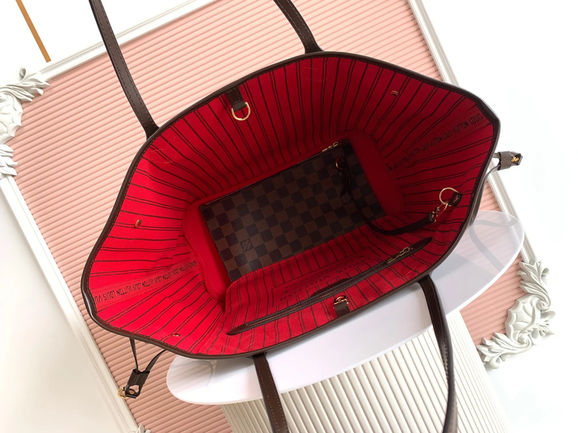 Neverfull 牛皮 托特包 大容量托特款