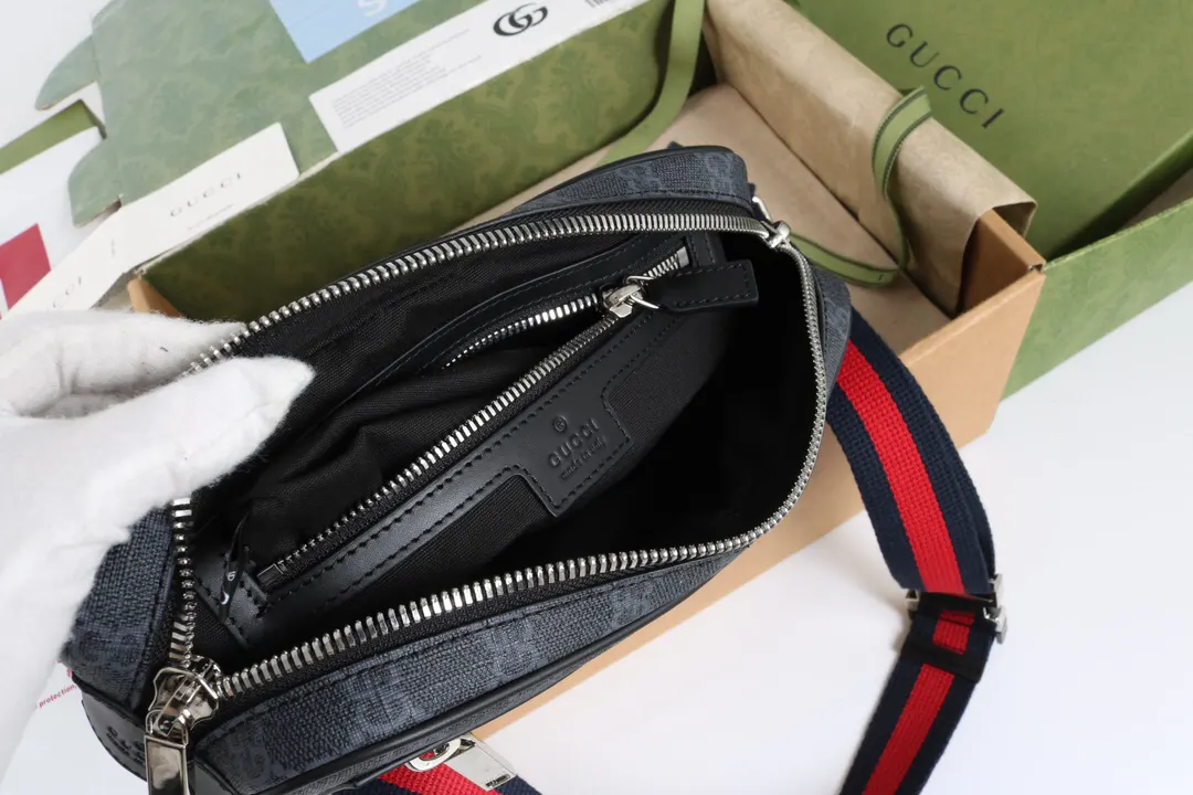 Black Belt Bag Casual Leather