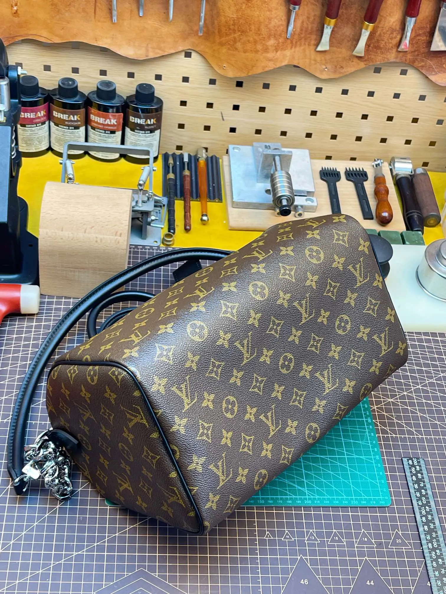 Speedy 帆布 鏈條包 精致鏈條款