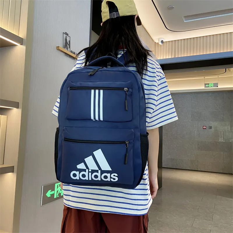 Adidas阿迪达斯 男女情侣款休闲时尚潮流大 双肩包 实用双肩款
