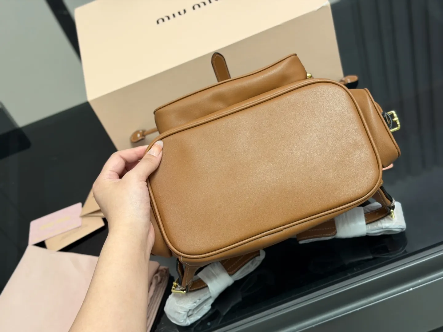 Miu 盒 又一季特别美丽的 雙肩包 实用雙肩款