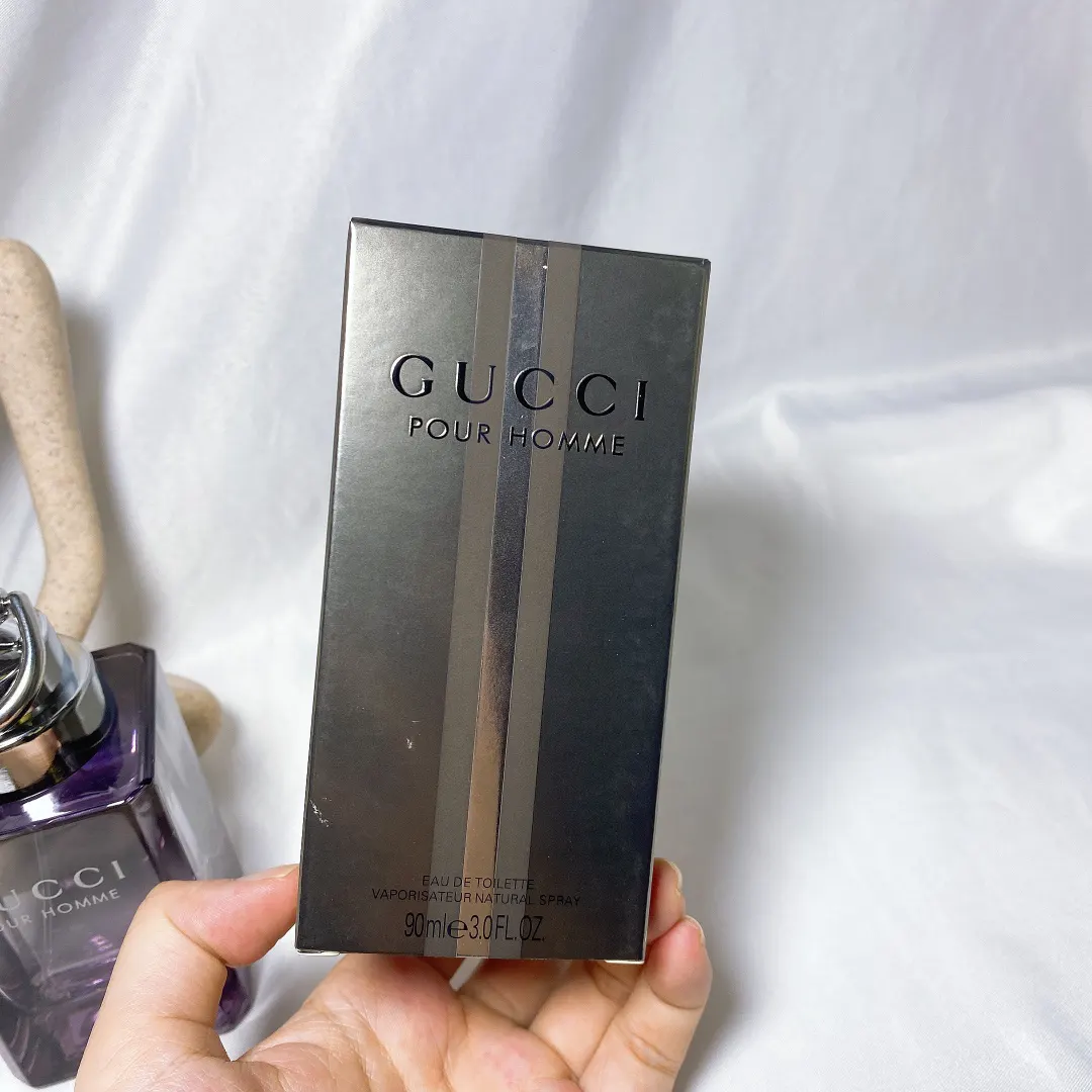 Gucci Guilty Pour Homme 灰紫色男士香水银盖礼装