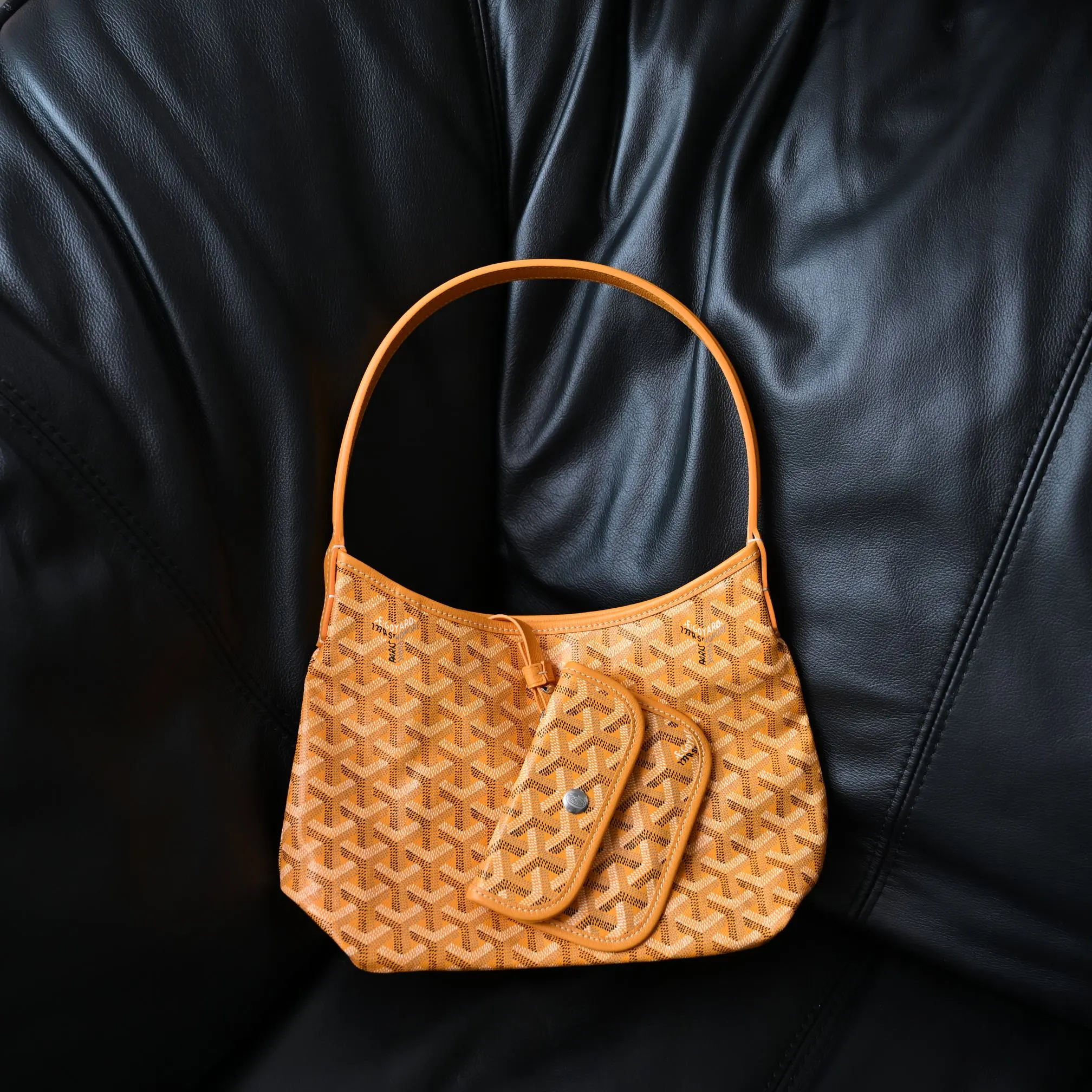 Yellow Tote Bag Leather