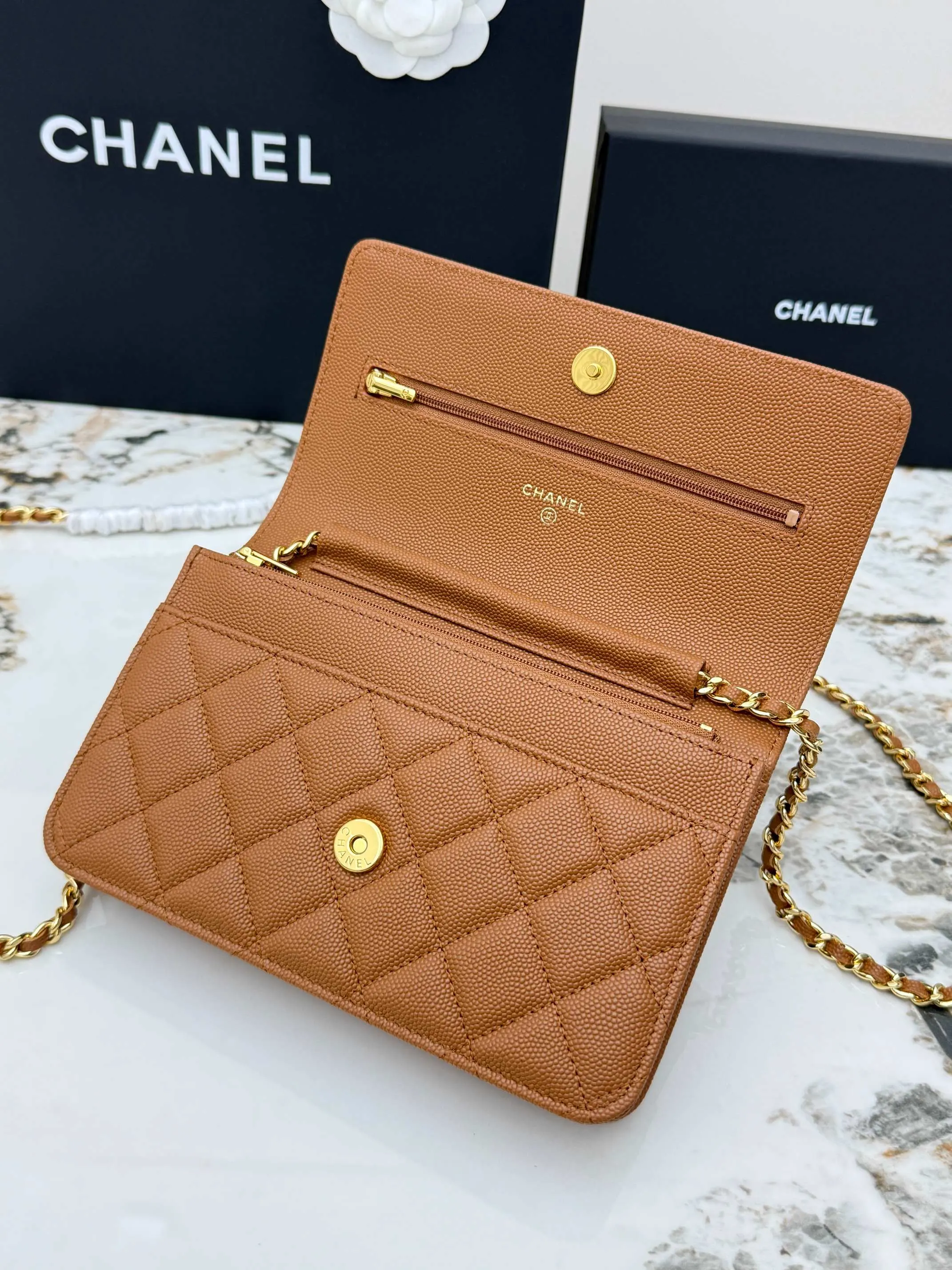 CHANEL 小牛皮 鏈條包 精致鏈條款