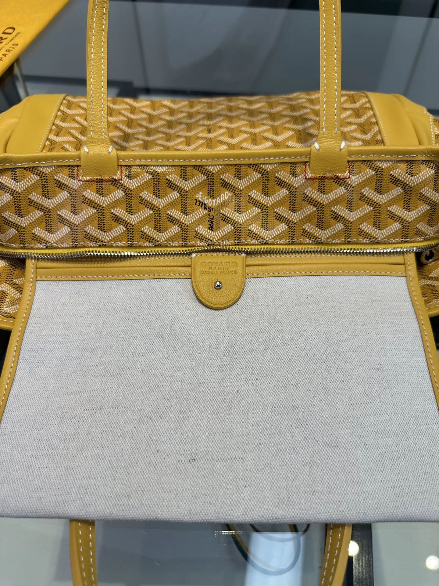 Goyard Hobo 黃色 托特包 大容量托特款
