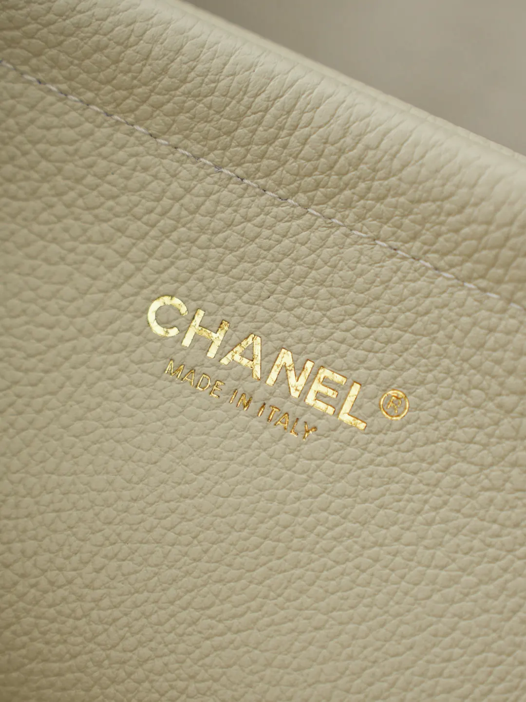 CHANEL 白色 米白 牛皮 托特包 大容量托特款