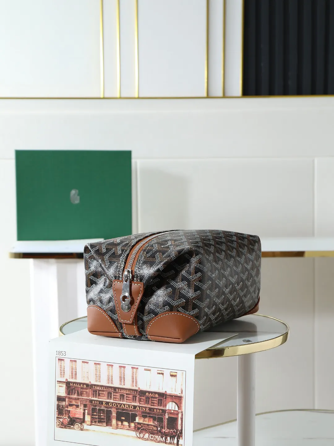 Goyard 戈雅 化妆 收纳袋 内里有 手拿包 精致手拿款