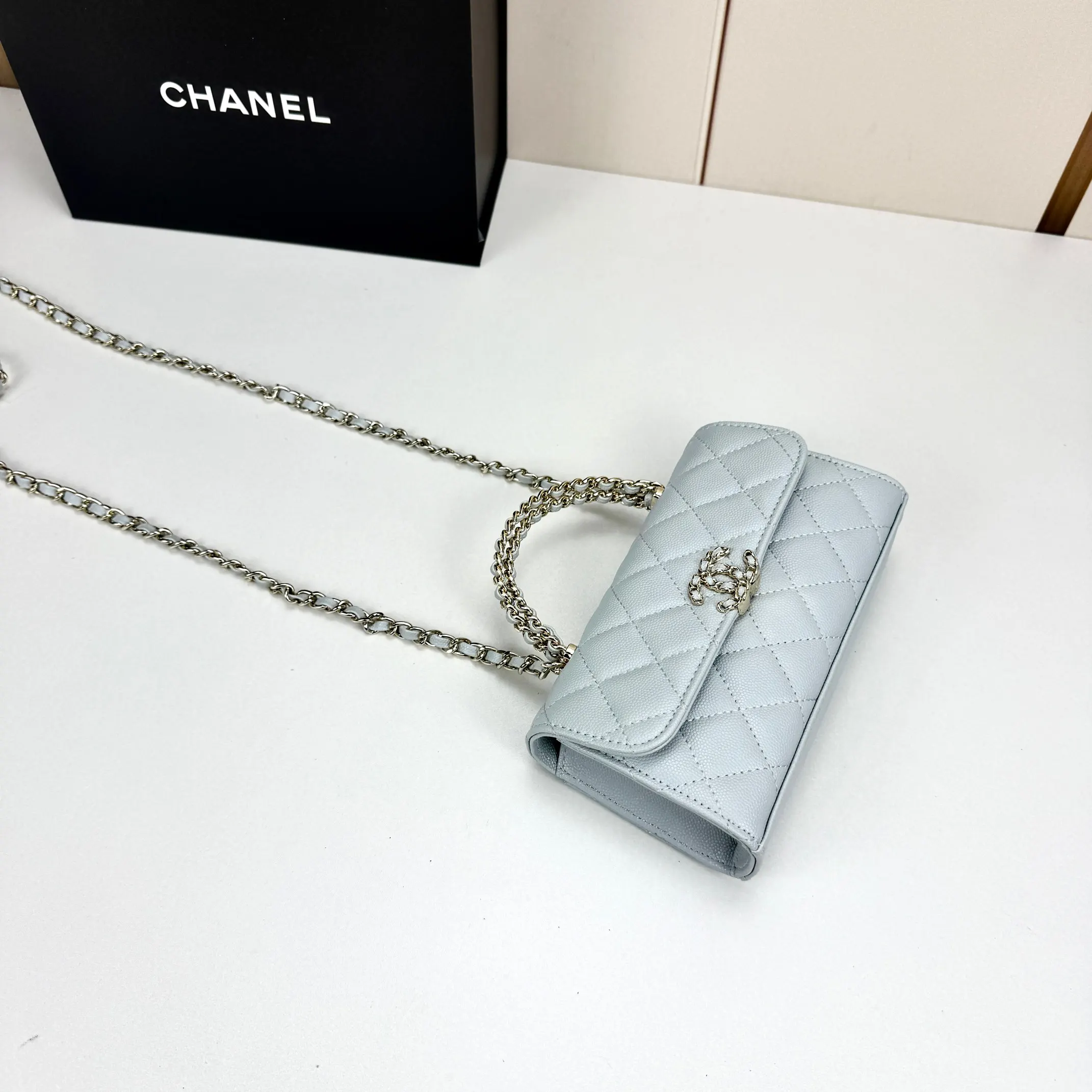 CHANEL Kelly 金色 手提包 精选款