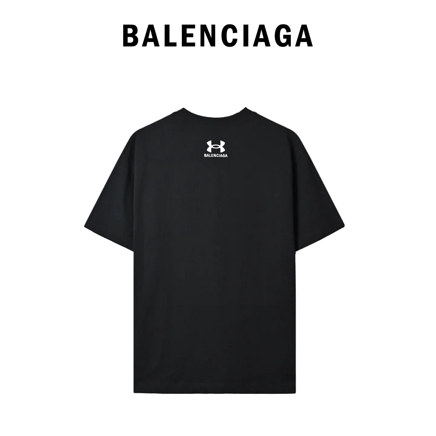Balenciaga Cotton Logo Short Sleeve T-Shirt Loose