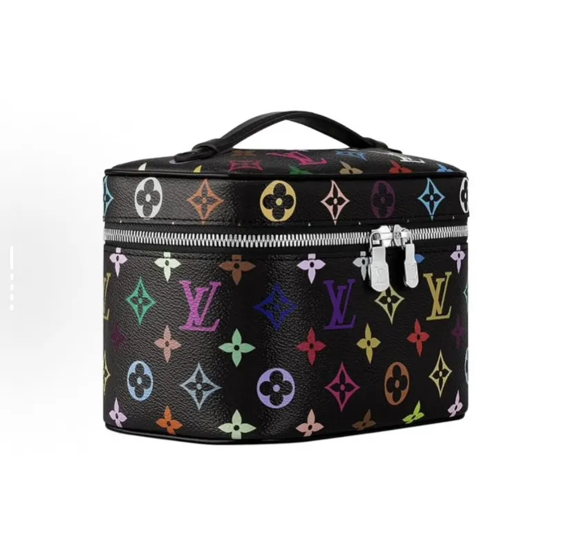 LV 帆布 化妆包 便携收纳款