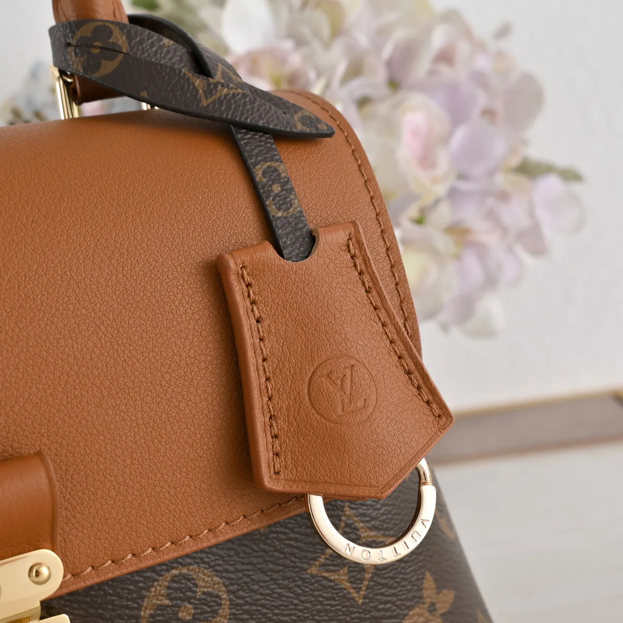 LV 黑棕配色 手袋 通勤款｜ORBUYBAG 岚奢包高端时尚精品