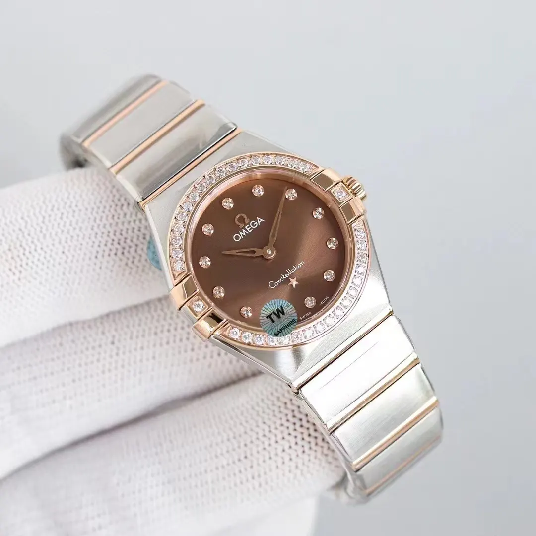 Omega 欧米茄女款星座系列 石英腕表 每个零件都是 手表 经典腕表款