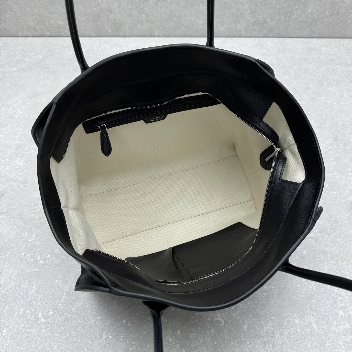 Black Tote Bag Leather