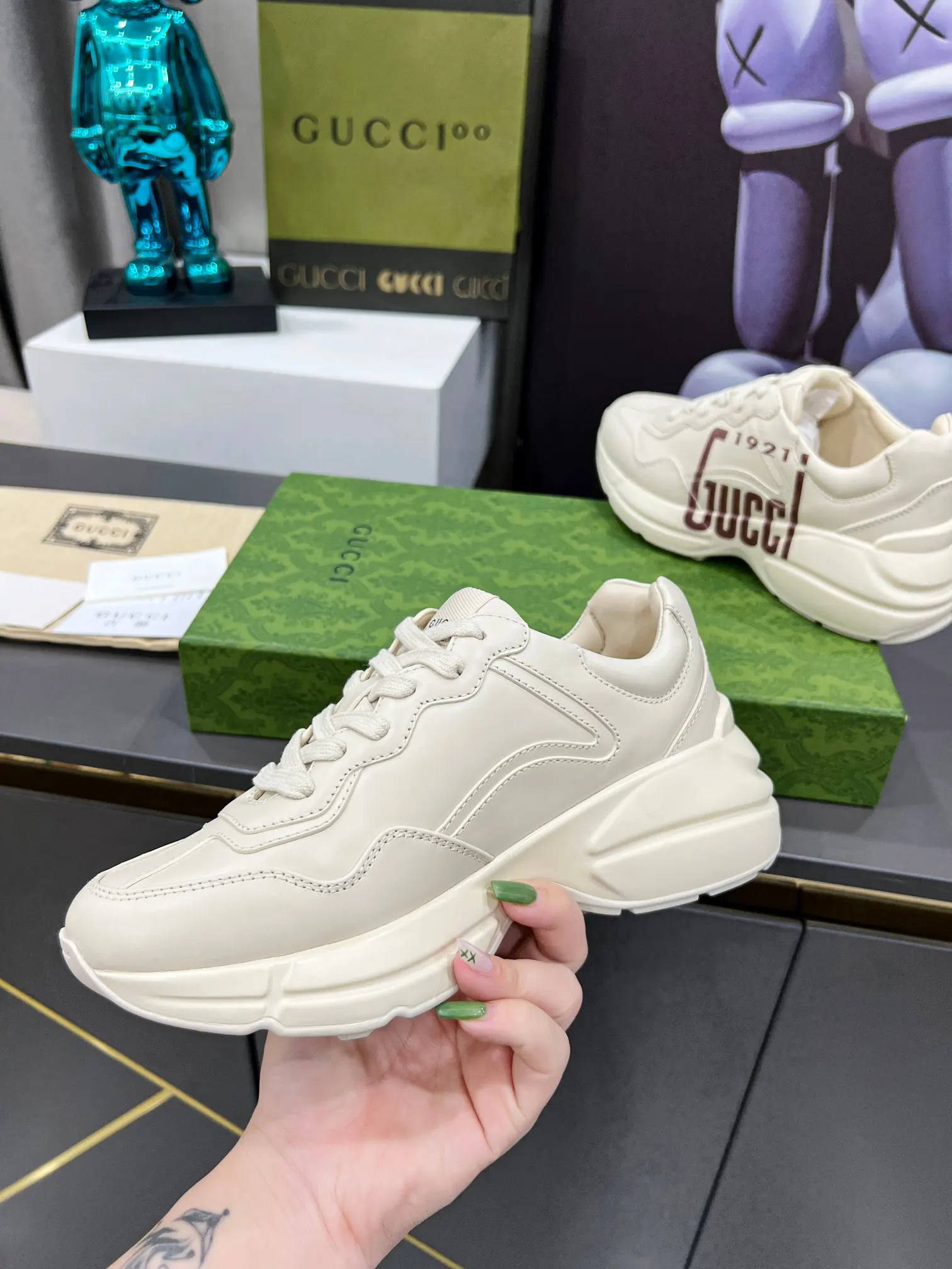 Gucci Logo休闲运动鞋 百搭款
