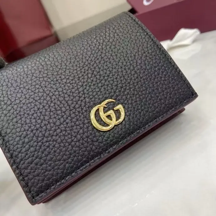 Gucci Marmont 絎縫皮革錢包 日常收納